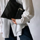 Leather shoulder bag