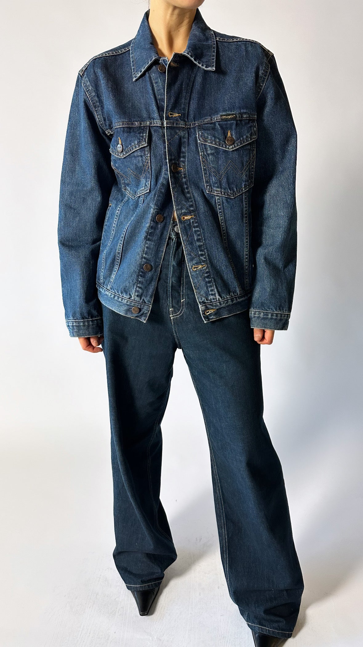 Wrangler denim jacket | Dark blue