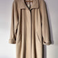 Long wool coat | Soft ecru