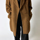 Cashmere blazer coat | Camel