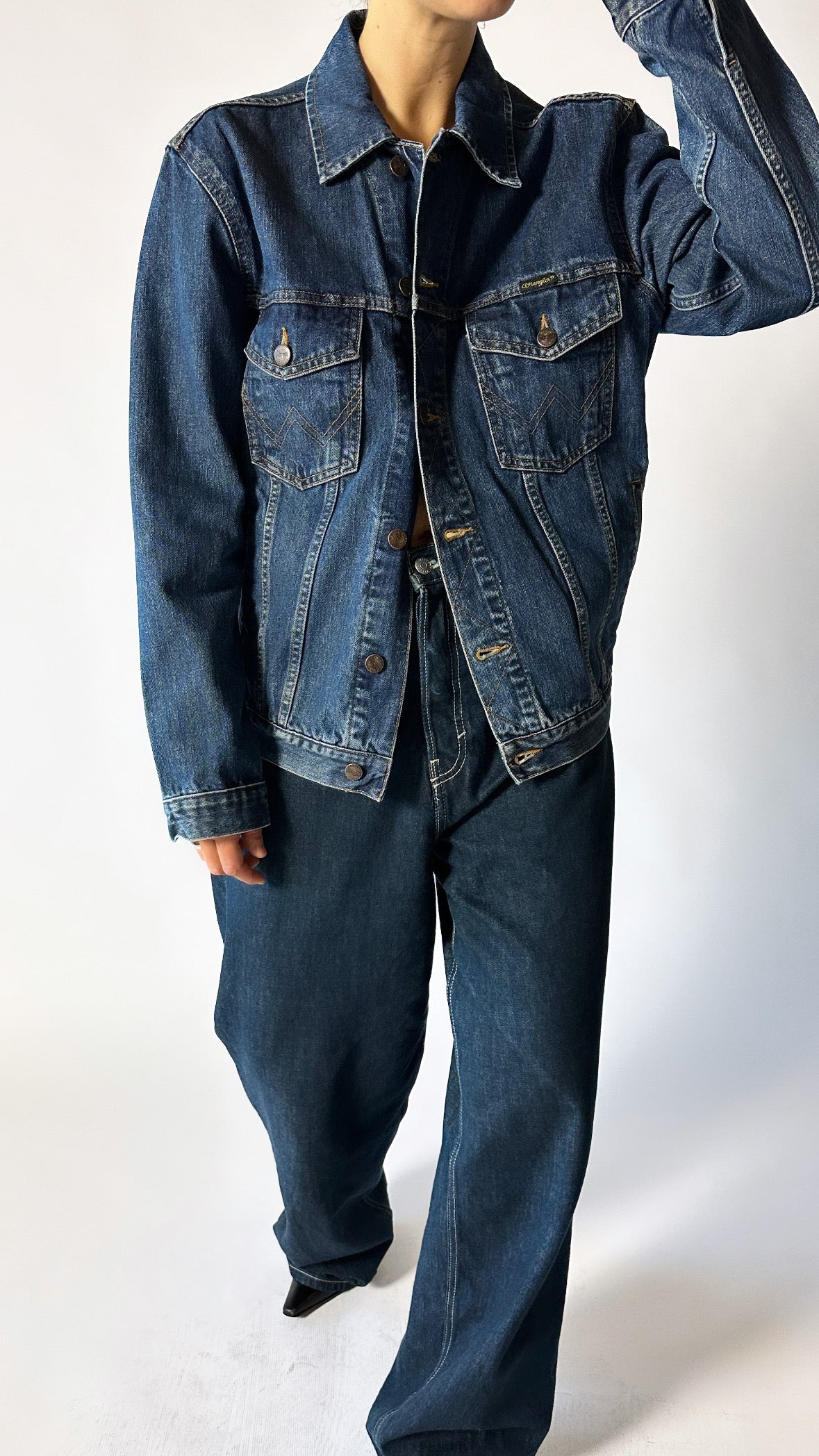 Wrangler denim jacket | Dark blue