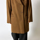 Cashmere blazer coat | Camel