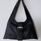 Leather shoulder bag