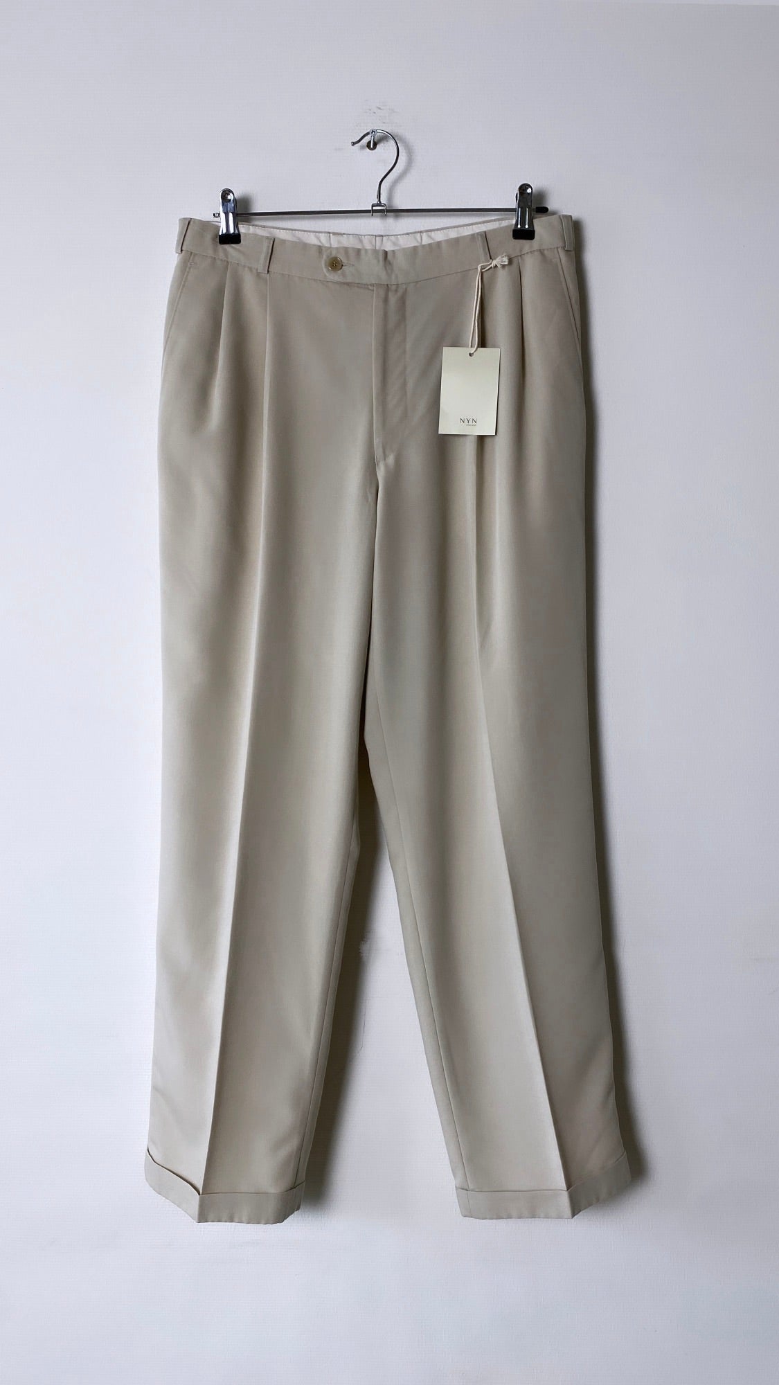 Tailored trousers stone beige