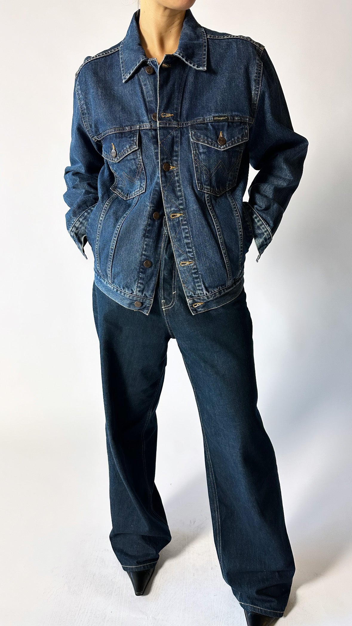 Wrangler denim jacket | Dark blue