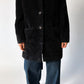 Alpaca fur coat | Dark brown