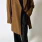 Cashmere blazer coat | Camel