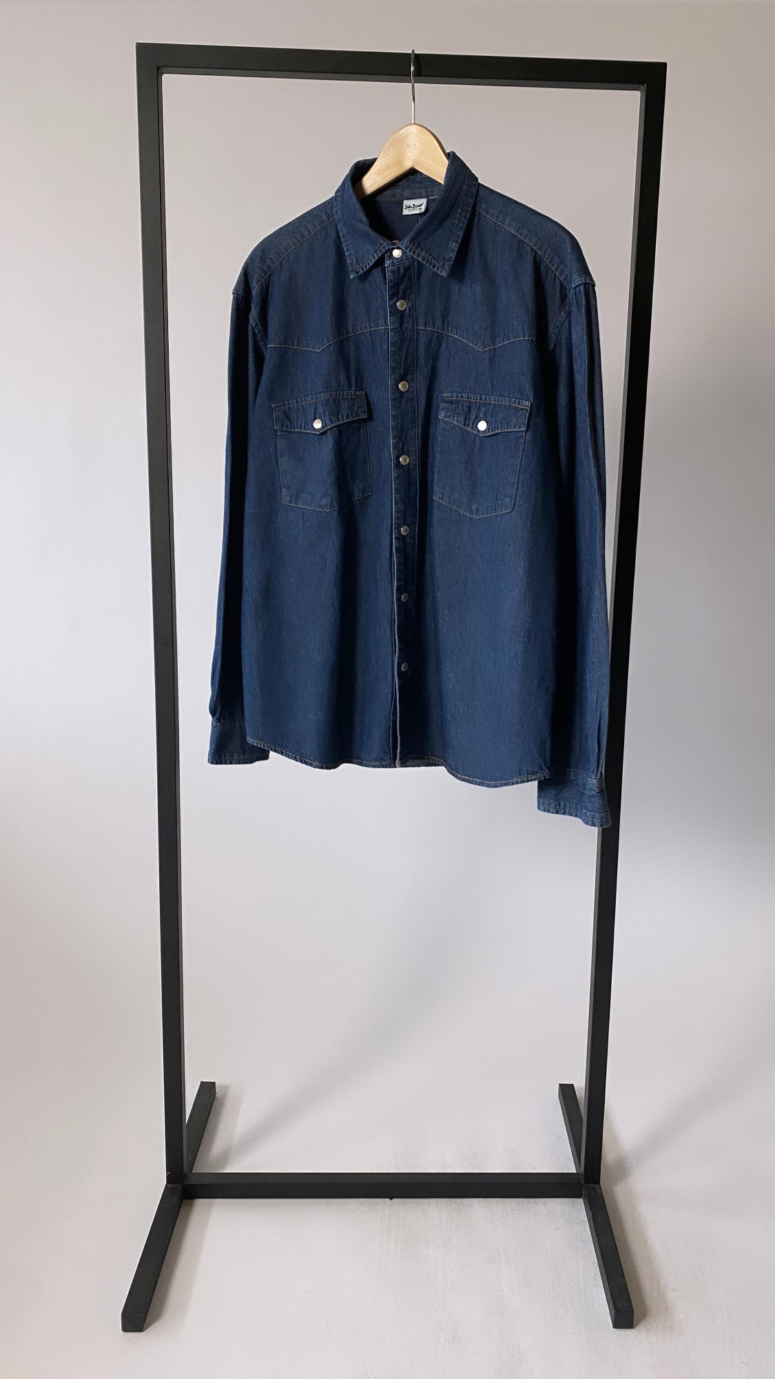 Denim shirt dark blue