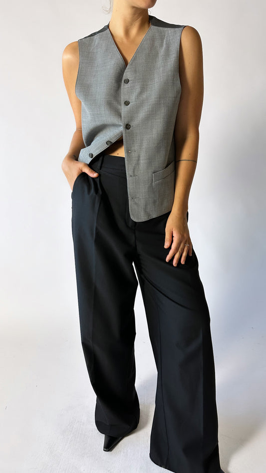 Tailored waistcoat | Grey