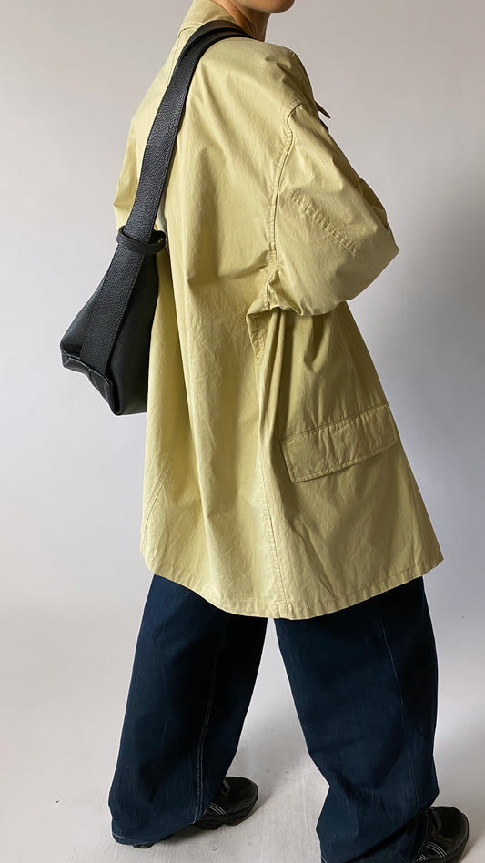 Oversized field jacket beige