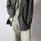 Hugo Boss oversized blazer grey