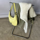 Leather shoulder bag | Soft Yellow