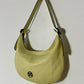 Leather shoulder bag | Soft Yellow