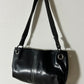 Leather shoulder bag | Black