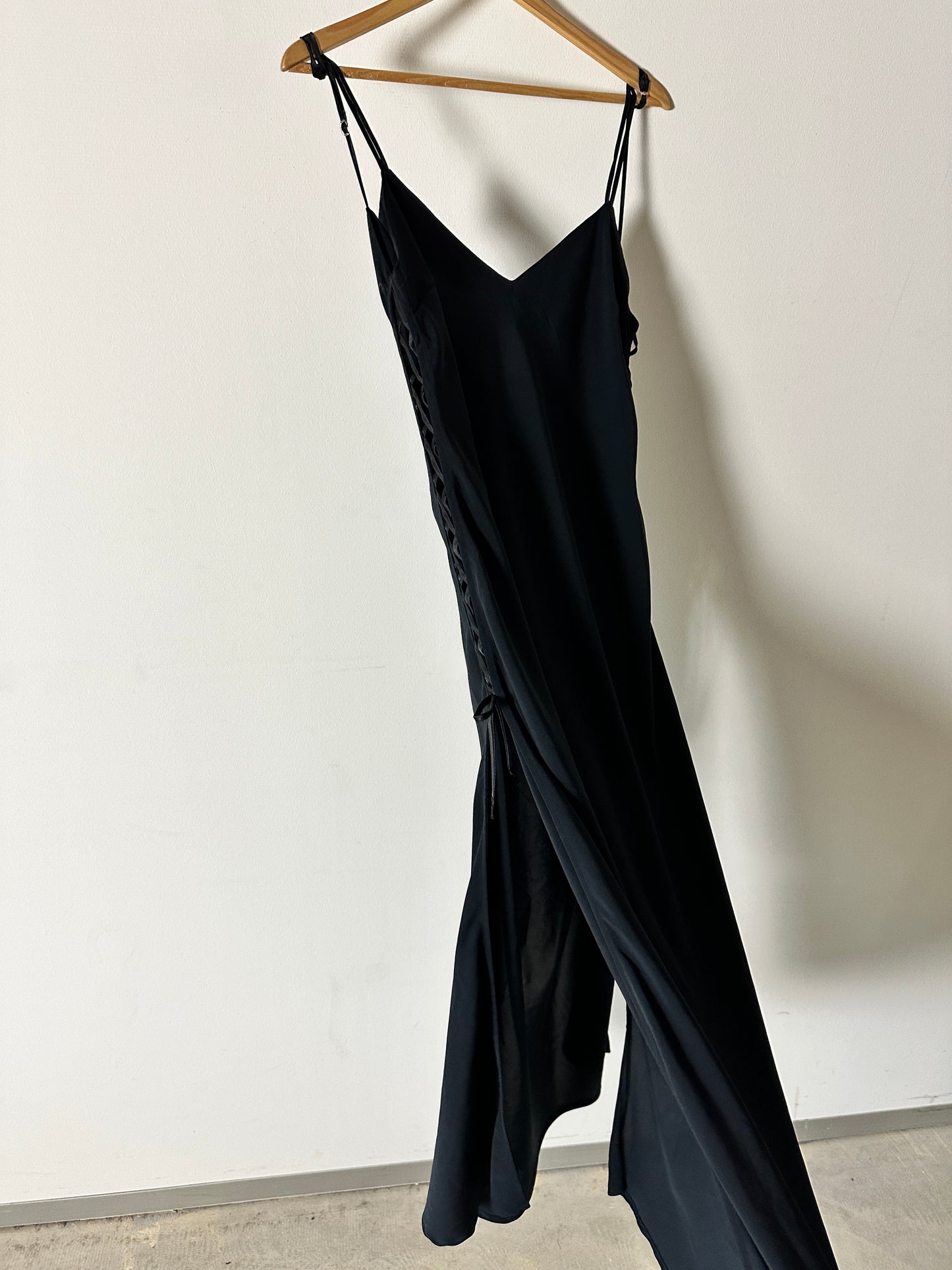 Maxi slip dress | Night blue