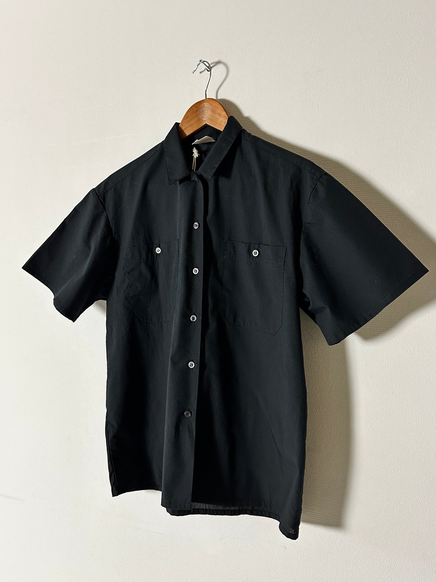 Boxy shirt | Black