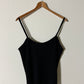 Tricot strap top | Black