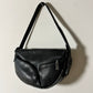 Leather shoulder bag | Black