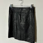 Leather skirt | Black