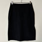 Midi pencil skirt | Black