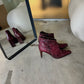 Leather ankle boots | Bordeaux