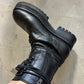 Ann Demeulenmeester lace up combat boots | Black