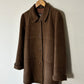 Daks wool Angora coat | Brown